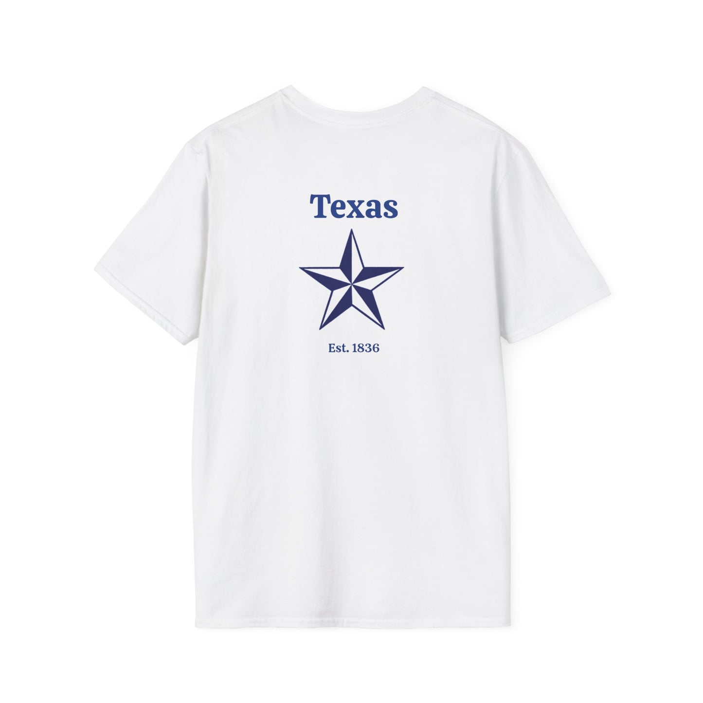Texas Longhorn Unisex Softstyle T-Shirt - Vintage Western Graphic Tee