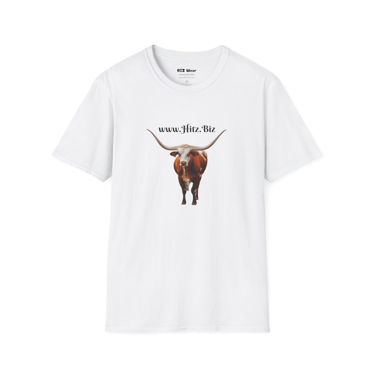 Texas Longhorn Unisex Softstyle T-Shirt - Vintage Western Graphic Tee